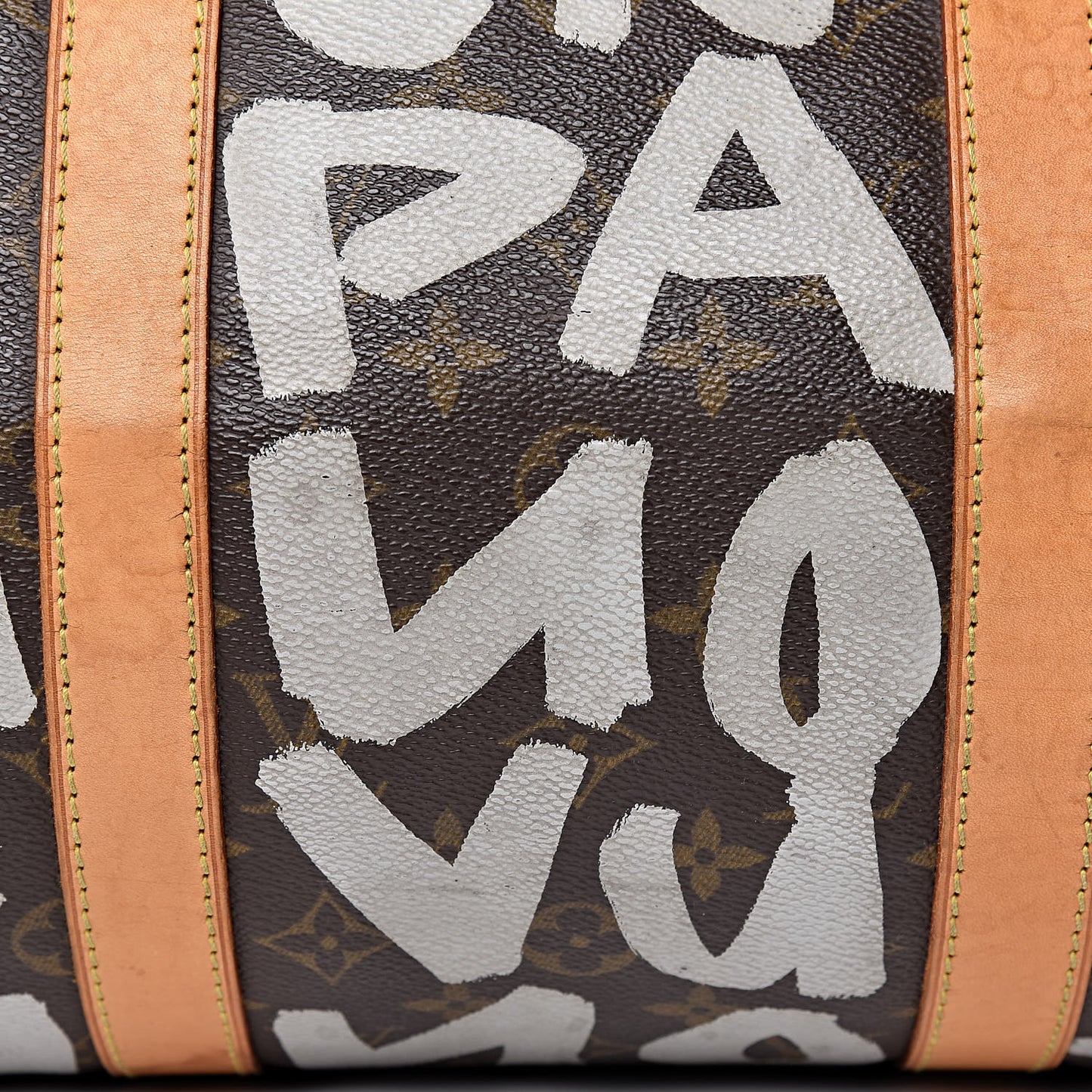 Graffiti Keepall 50 Silver