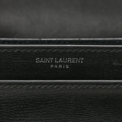 Saint Laurent Calfskin Medium Monogram Sunset Black 8 of 12