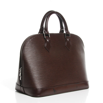 Louis Vuitton Epi Alma PM Moka 3 of 7