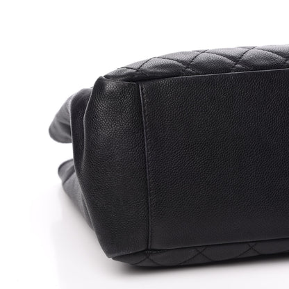 Chanel Caviar Quilted Grand Shopping Tote GST Black 11 of 13
