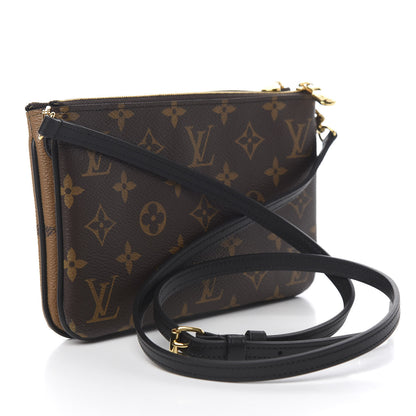 Louis Vuitton Reverse Monogram Giant Double Zip Pochette 2 of 10