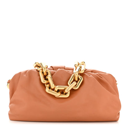 Bottega Veneta Calfskin The Pouch Chain Clay 1 of 10