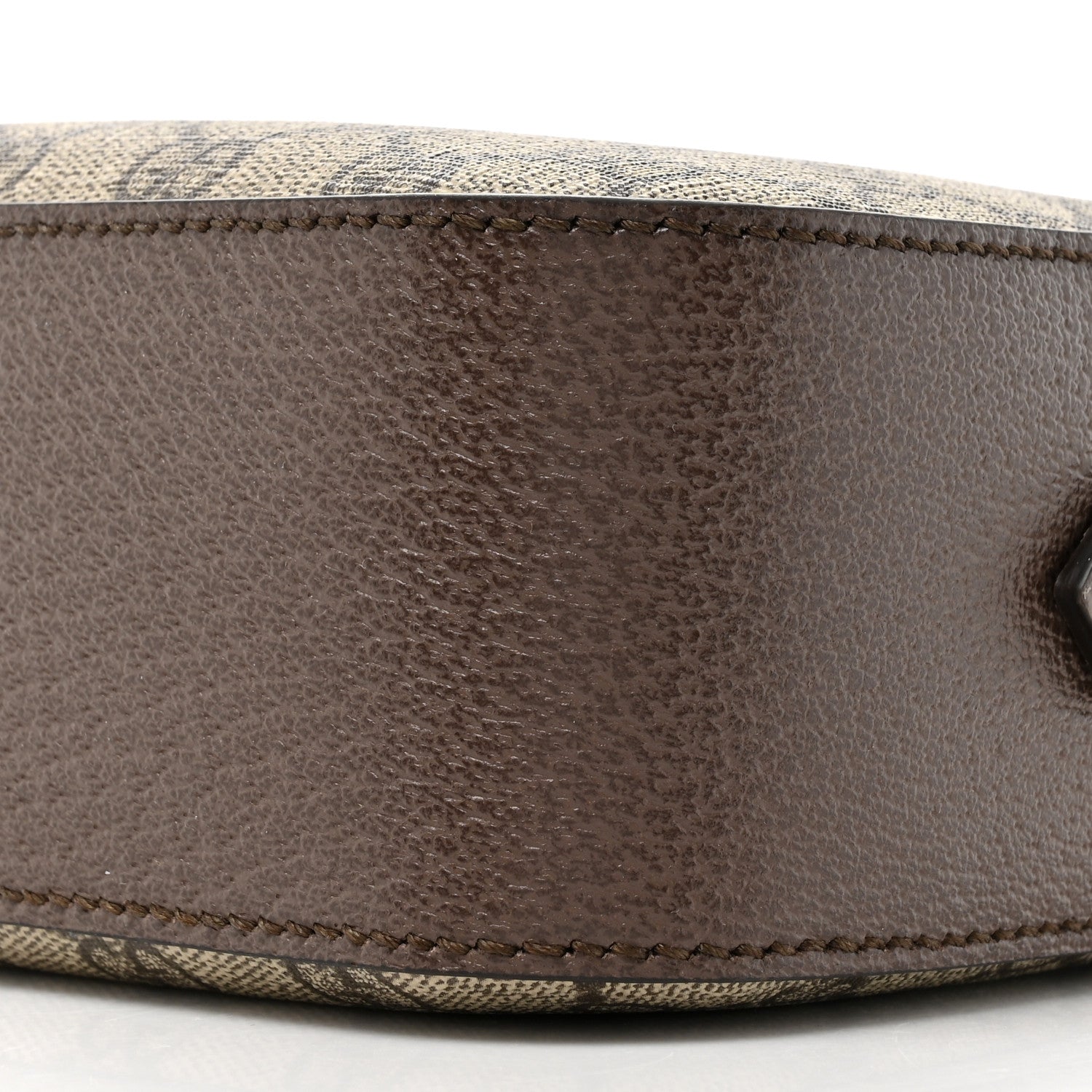 Gucci GG Supreme Monogram Web Neo Vintage Shoulder Bag Beige New Acero Crop 9 of 11