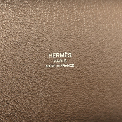 Hermes Taurillon Clemence Jypsiere 28 Etoupe 6 of 10