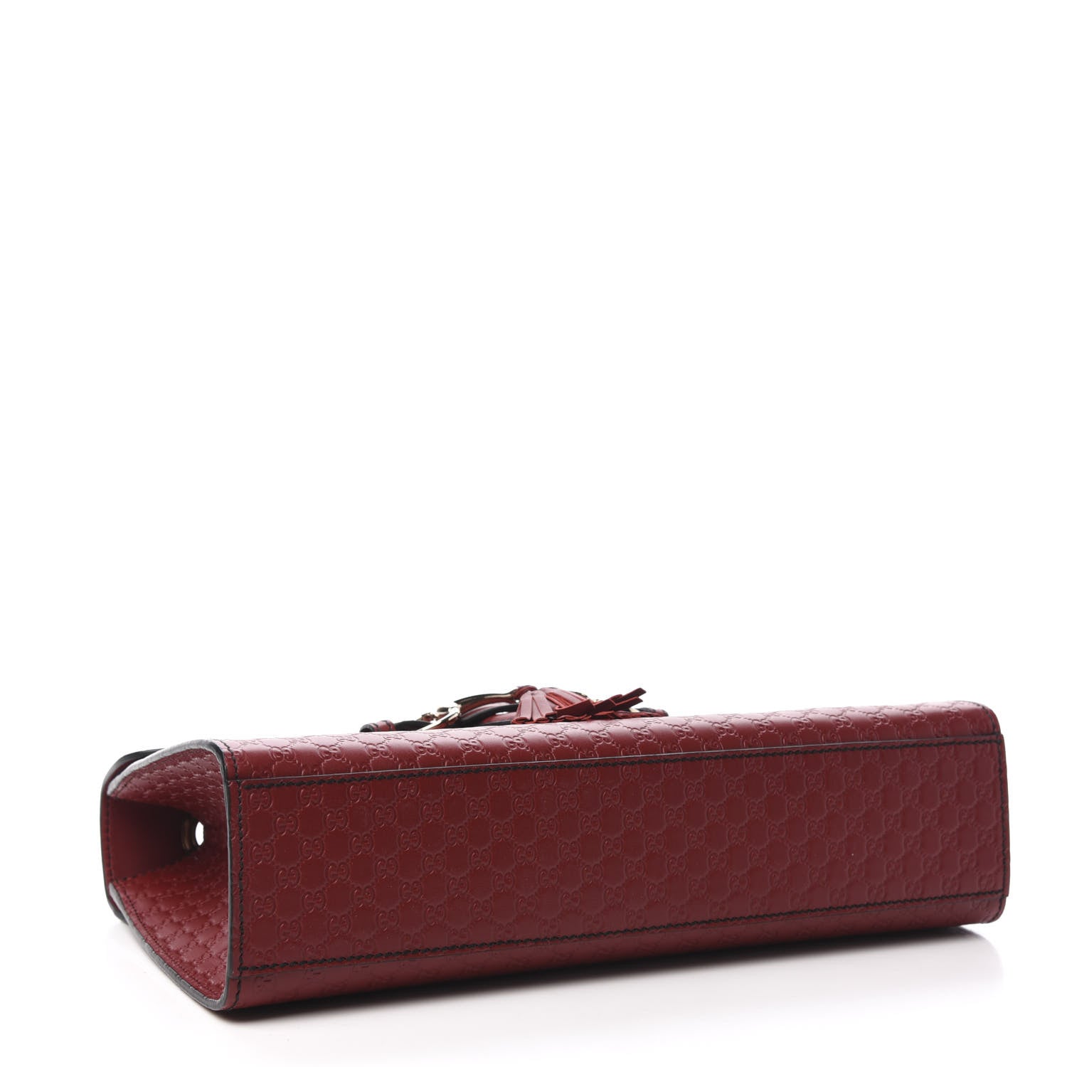 Gucci Microguccissima Medium Emily Chain Shoulder Bag Red 4 of 10