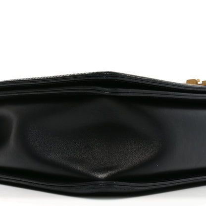 Chanel Lambskin Quilted Large Boy Flap Black 9 of 11
