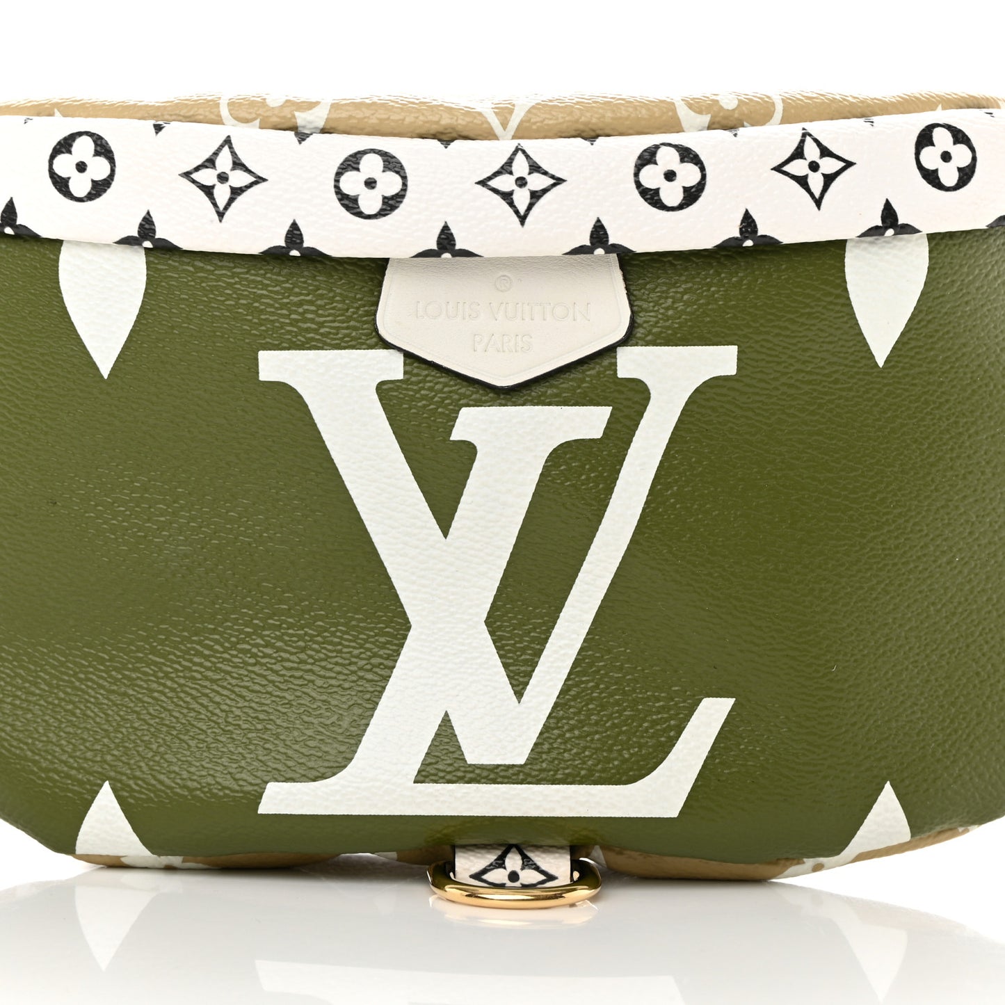 Monogram Giant Bumbag Kaki Beige