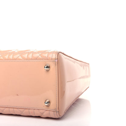 Christian Dior Patent Cannage Large Lady Dior Light Pink 9 of 10