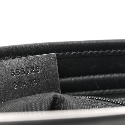 Gucci GG Monogram Web Flat Messenger Bag Black 7 of 11