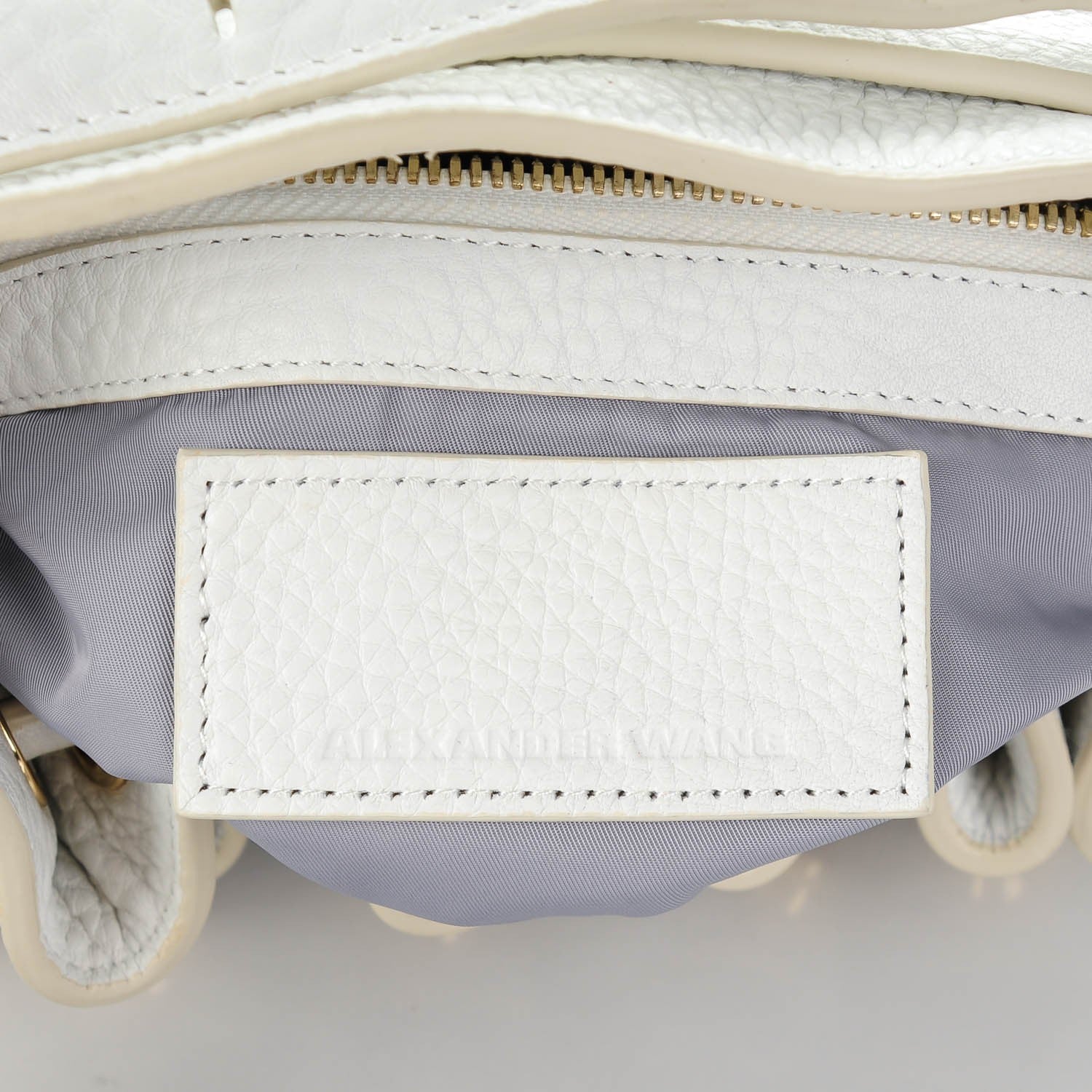 Alexander Wang Pebbled Lambskin Diego Bucket Bag Peroxide 6 of 7