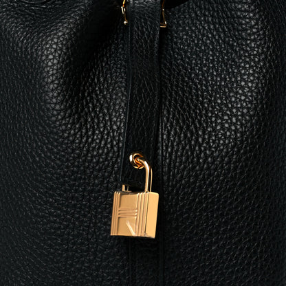 Hermes Taurillon Clemence Picotin Lock 18 PM Black 8 of 11