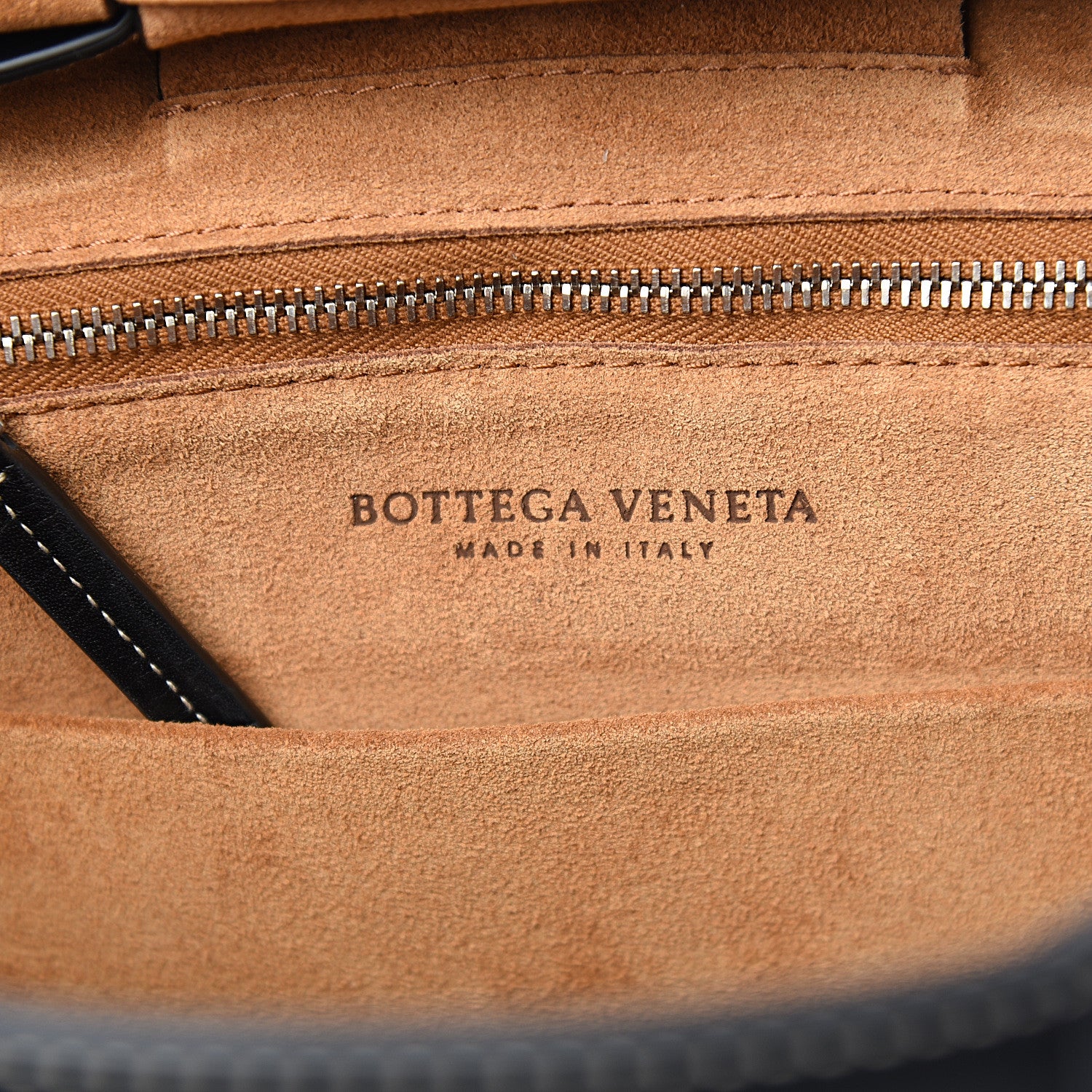 Bottega Veneta French Calfskin Maxi Intrecciato Small Arco Black 5 of 11