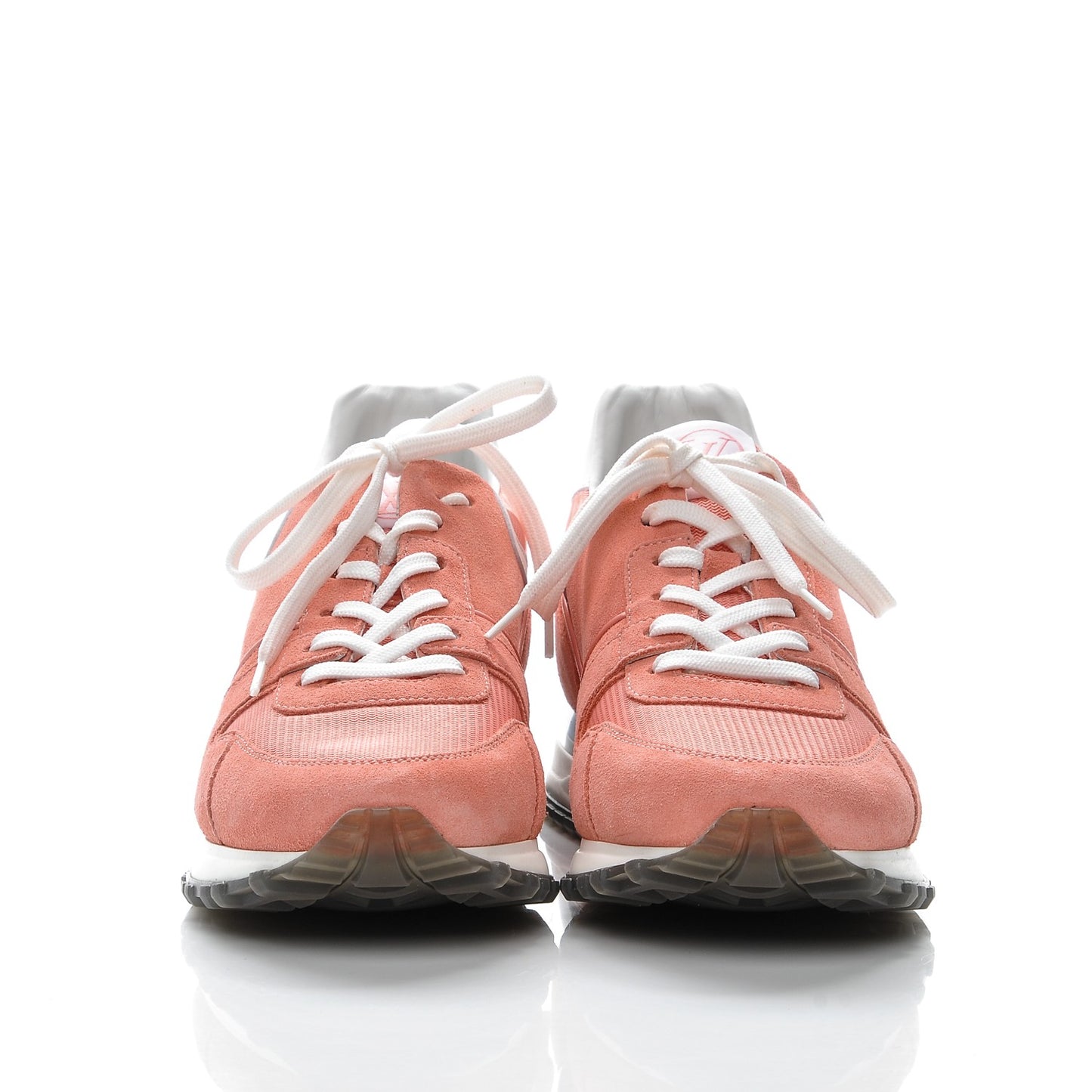 Nubuck Suede Run Away Sneakers 38.5 Pink