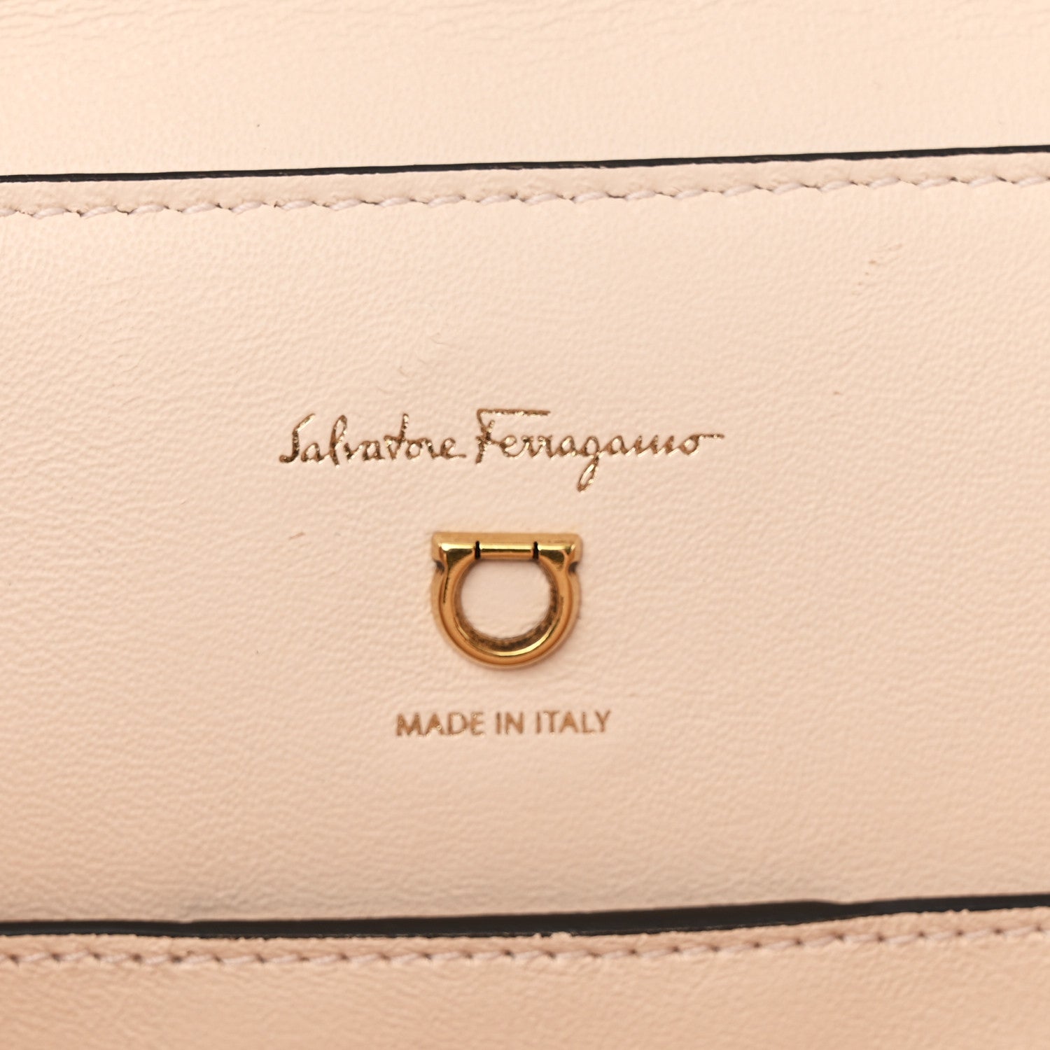 Salvatore Ferragamo Calfskin Trifolio Pinktuck Top Handle Bag Pink Lemonade 6 of 12