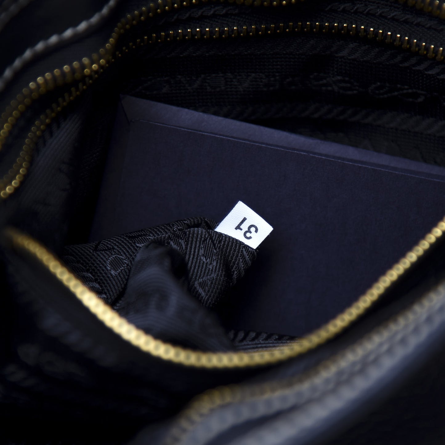 Calfskin Metal Shoulder Bag Black Cuoio