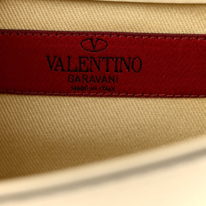 Valentino Garavani Vitello Small Glam Lock Rockstud Flap Ivory 6 of 12