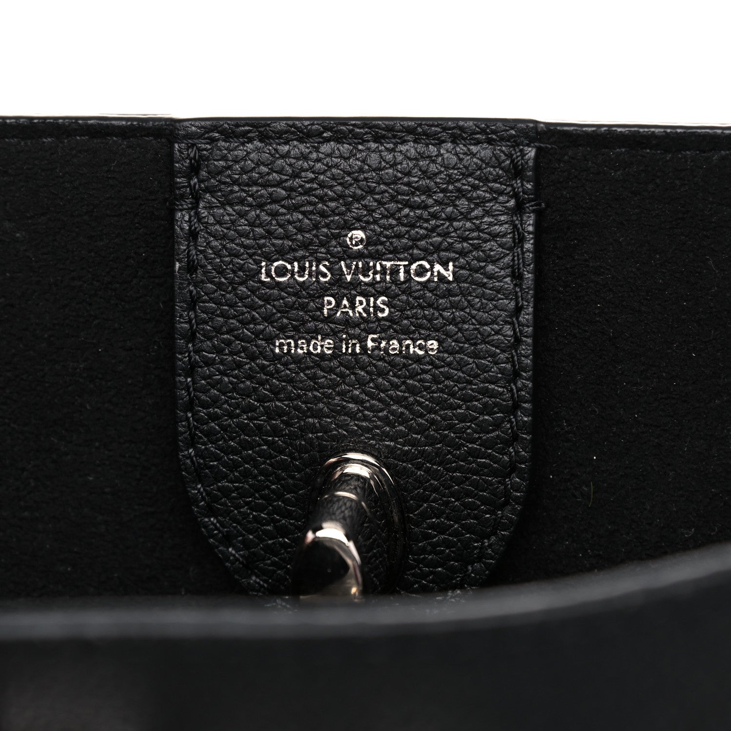 Louis Vuitton Calfskin Lockme Go Tote Black 10 of 12