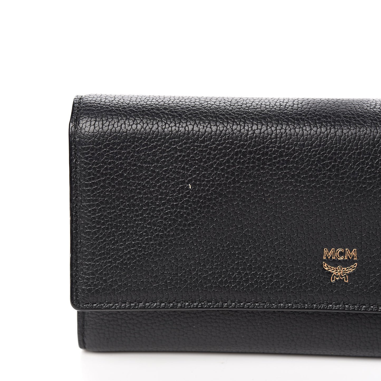 Calfskin Continental Wallet Black