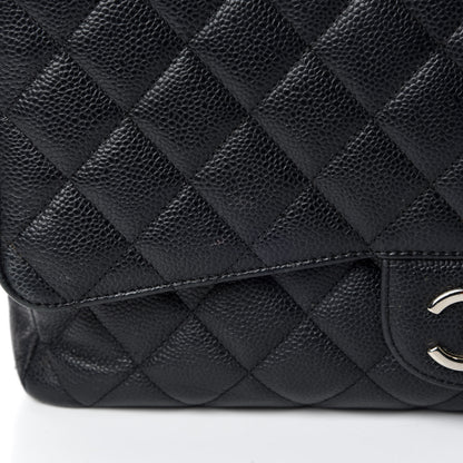 Chanel Caviar Quilted Maxi Double Flap Black 19 of 21