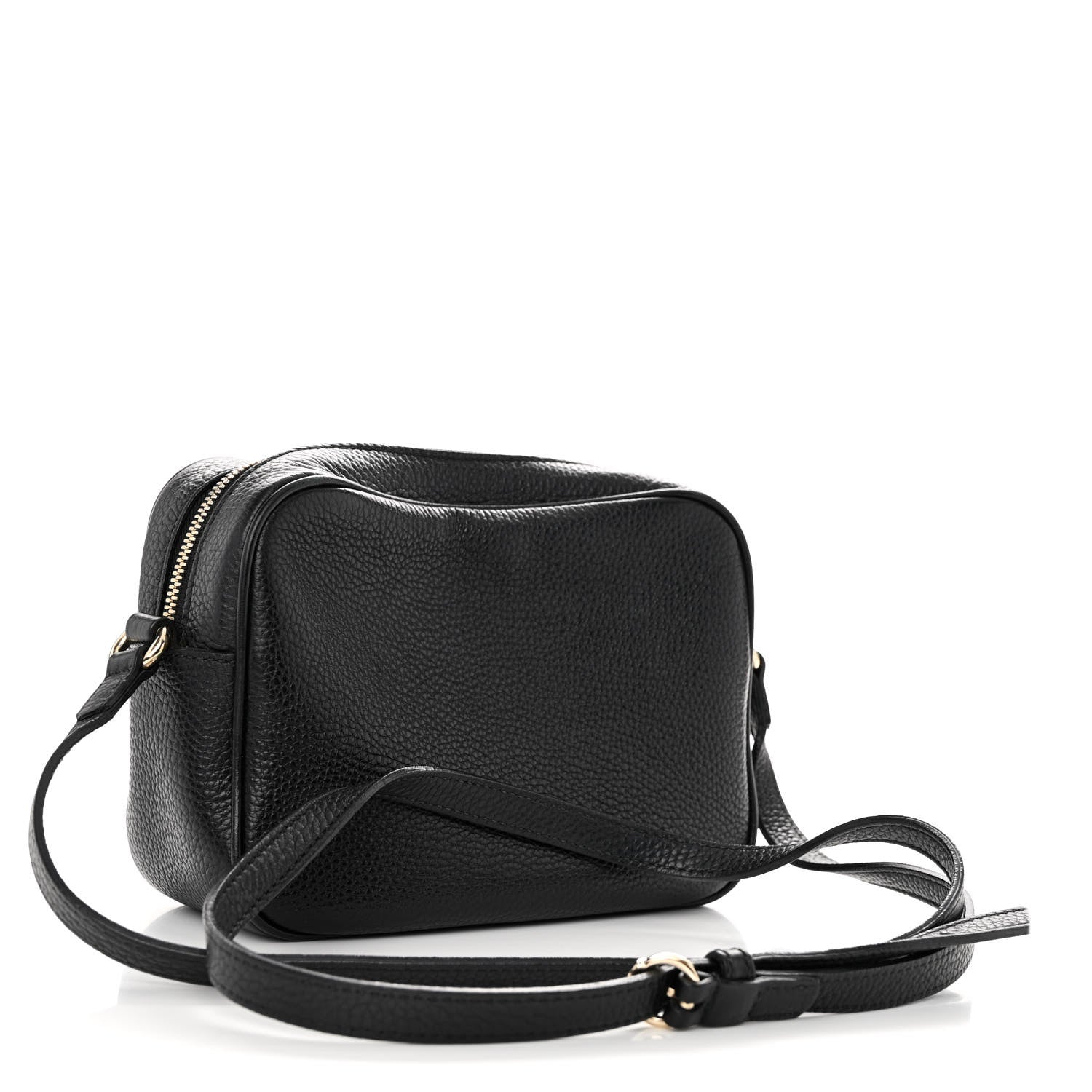 Gucci Pebbled Calfskin Small Soho Disco Bag Black 3 of 11