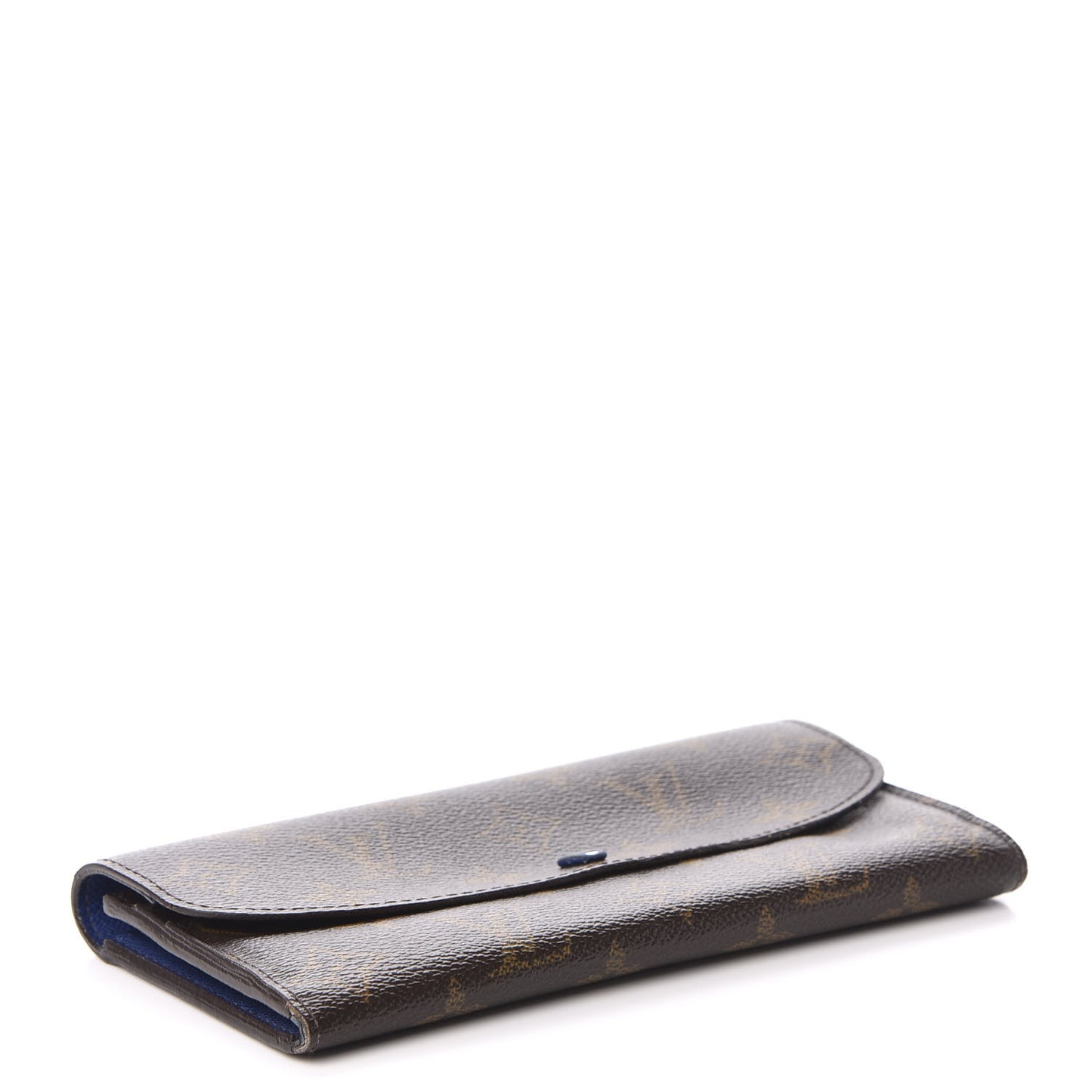 Monogram Emilie Wallet Blue