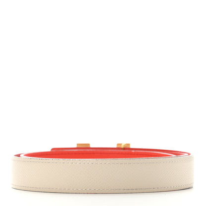 Hermes Epsom 24mm Constance Belt 80 Orange Craie 2 of 4