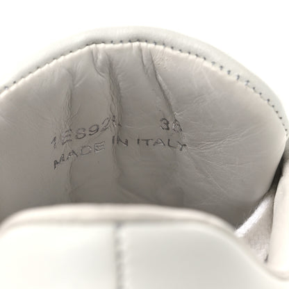 Prada Vitello Soft Logo Womens Low Top Sneakers 36 White 10 of 11