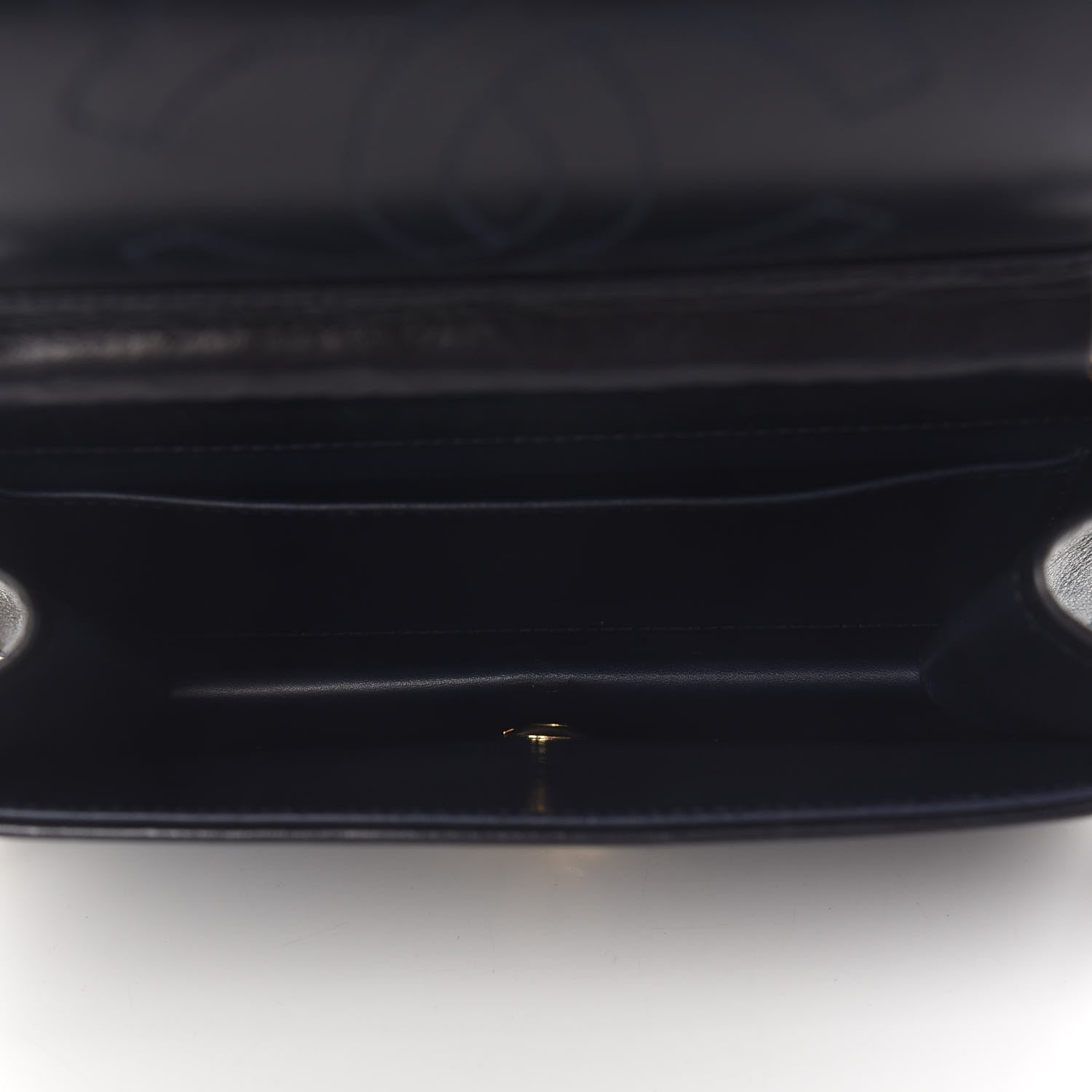 Chanel Lambskin Quilted Small Single Flap Bag Navy 4 of 9