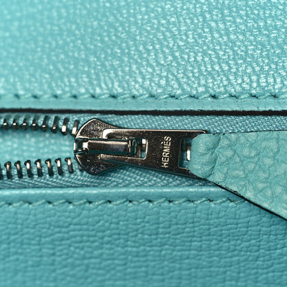 Hermes Togo Birkin 35 Bleu Atoll 19 of 33