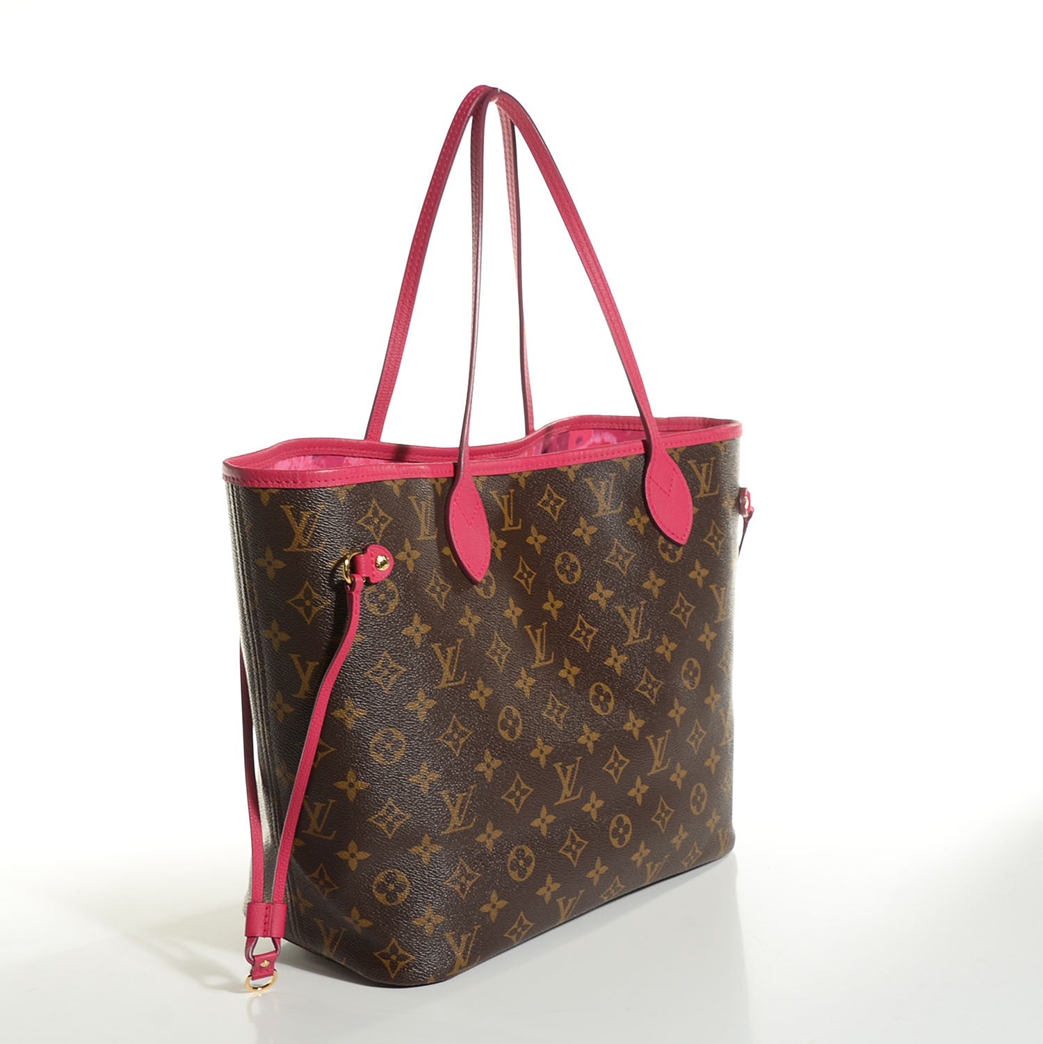 Louis Vuitton Monogram Articles de Voyage Ikat Neverfull MM Rose Indien 3 of 7