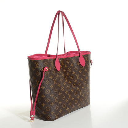 Louis Vuitton Monogram Articles de Voyage Ikat Neverfull MM Rose Indien 3 of 7
