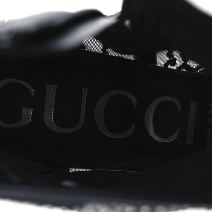 Gucci Tela Retino Kid Scamosciato Crystal GG Monogram Square Demi Boot 39 Black 9 of 11