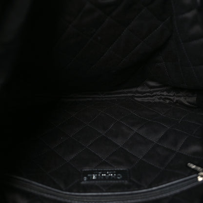 Chanel Shiny Calfskin Quilted Small Chanel 22 So Black 6 of 10