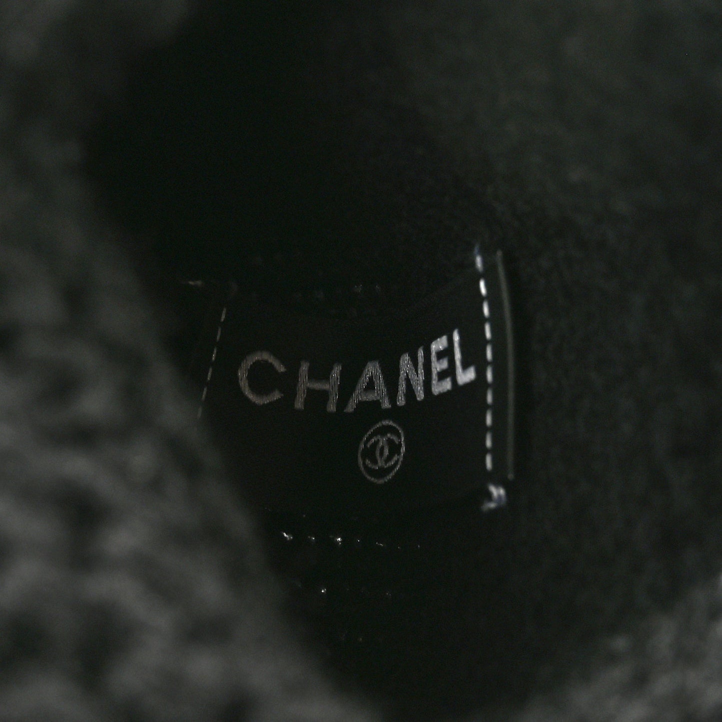 Wool Cashmere Silk Logo Gloves Black