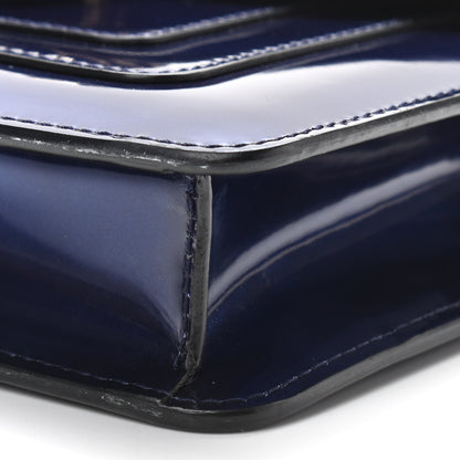 Bulgari Patent Serpenti Forever Crossbody Blue 9 of 10