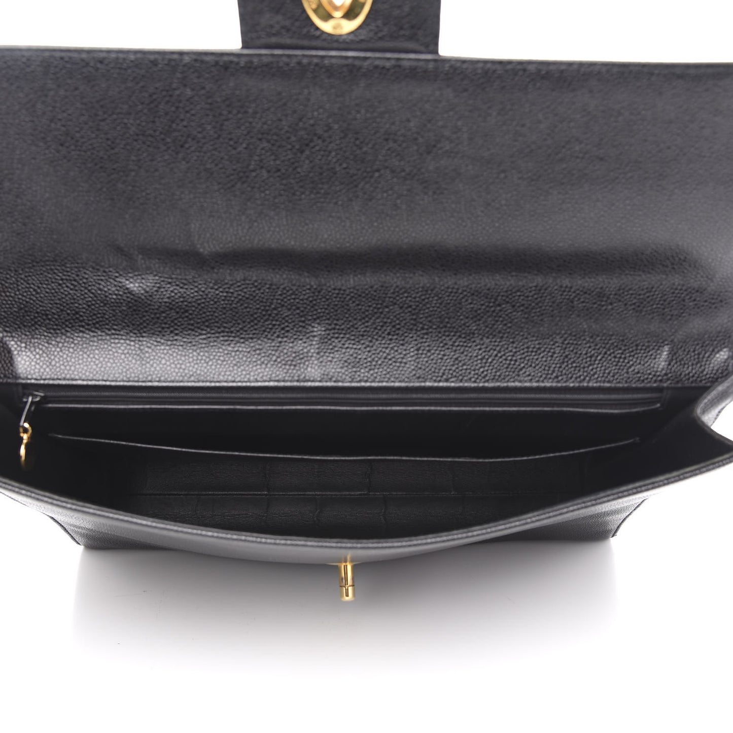 Caviar Briefcase Laptop Bag Black