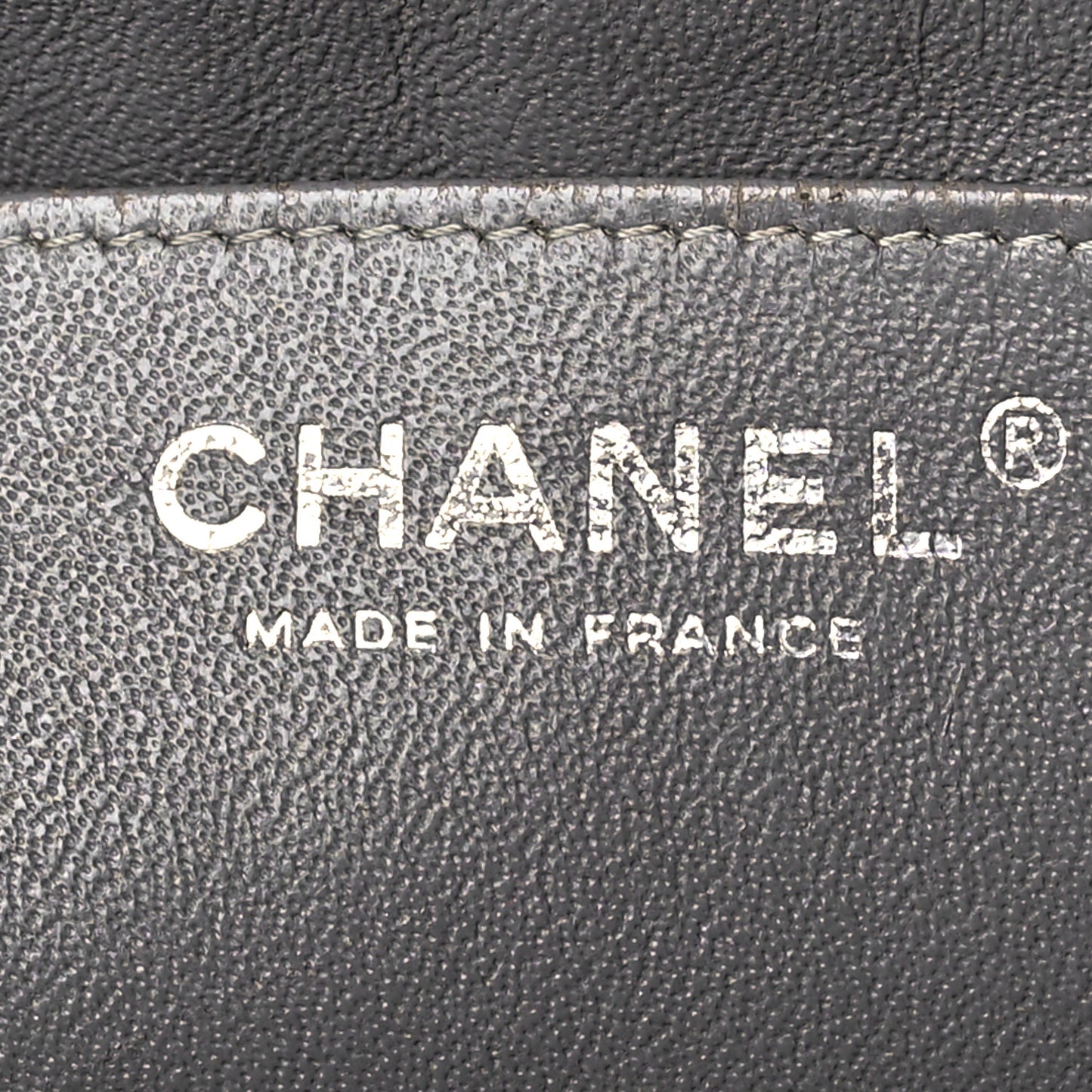 Caviar Quilted Maxi Single Flap Grey
