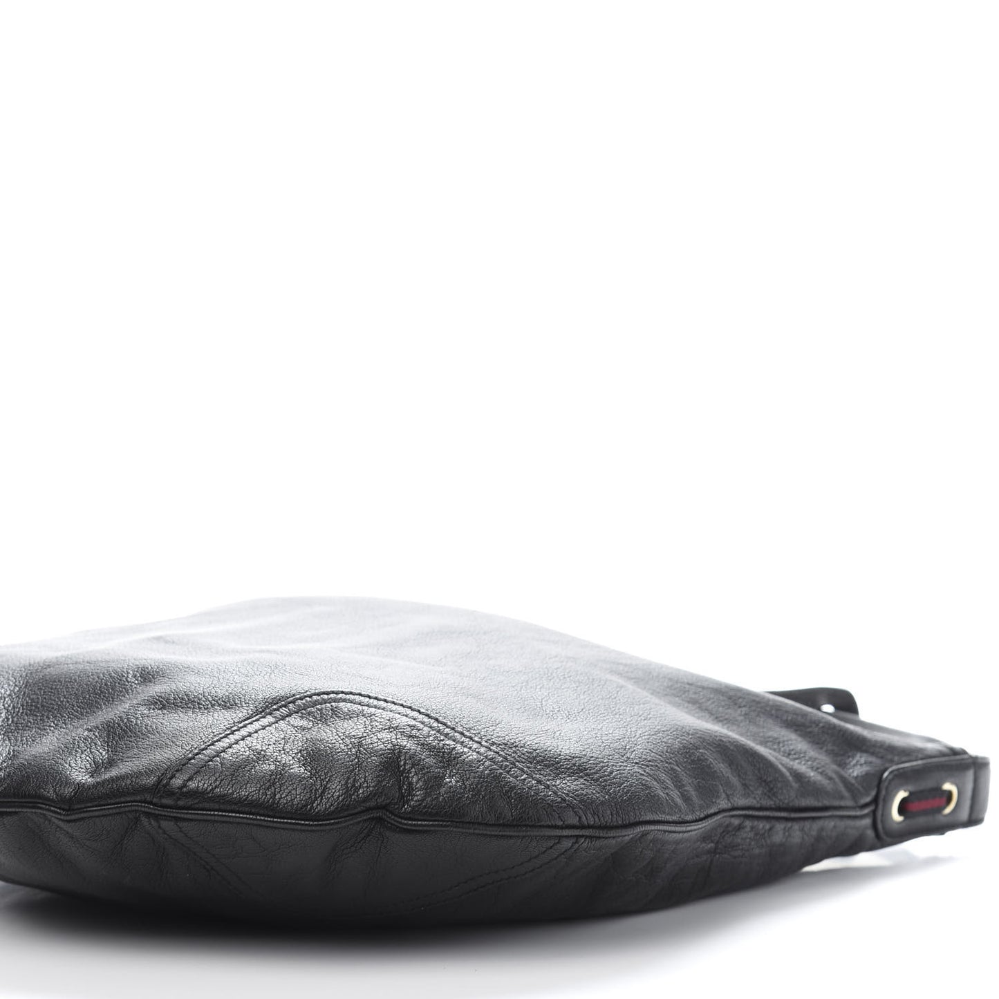 Calfskin Large Princy Hobo Black