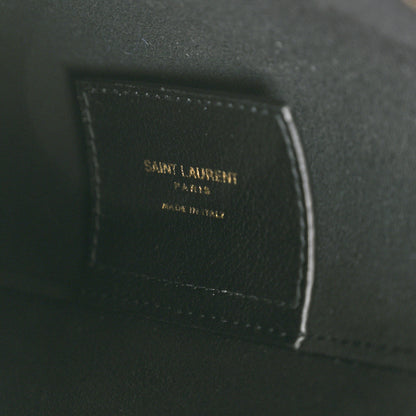 Saint Laurent Calfskin Toy Shopping Tote Black 7 of 13