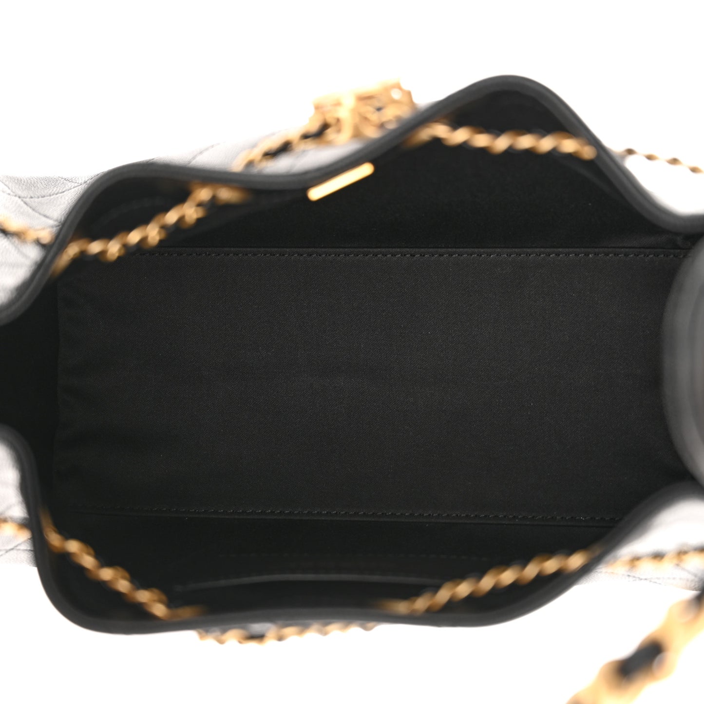 Caviar Quilted Small Chanel 25 Handbag Black