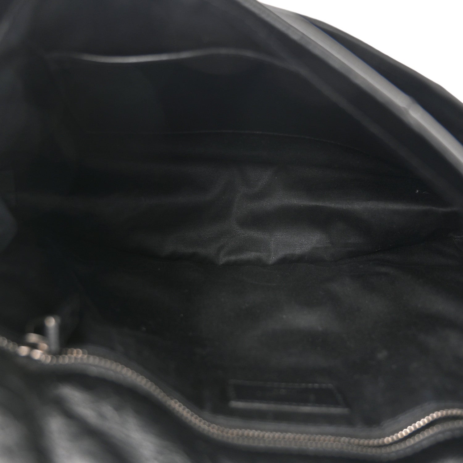 Saint Laurent Crinkled Calfskin Matelasse Monogram Large Niki Chain Satchel Black 5 of 10