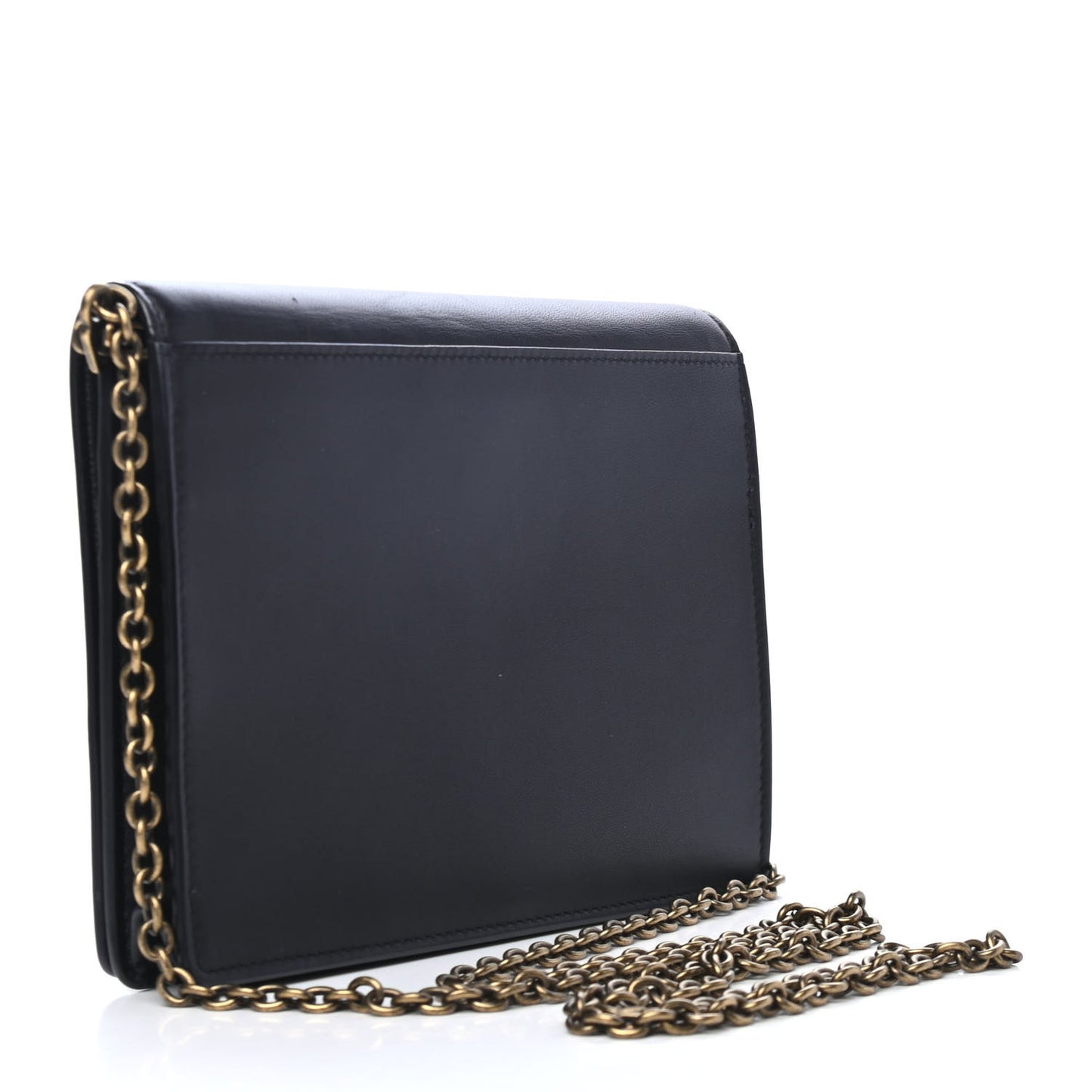 Nappa Intrecciato Snakeskin Stained Glass Montebello Crossbody Black