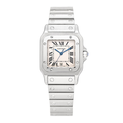 Cartier Stainless Steel 29mm Santos De Cartier Galbee Quartz Watch 1 of 4
