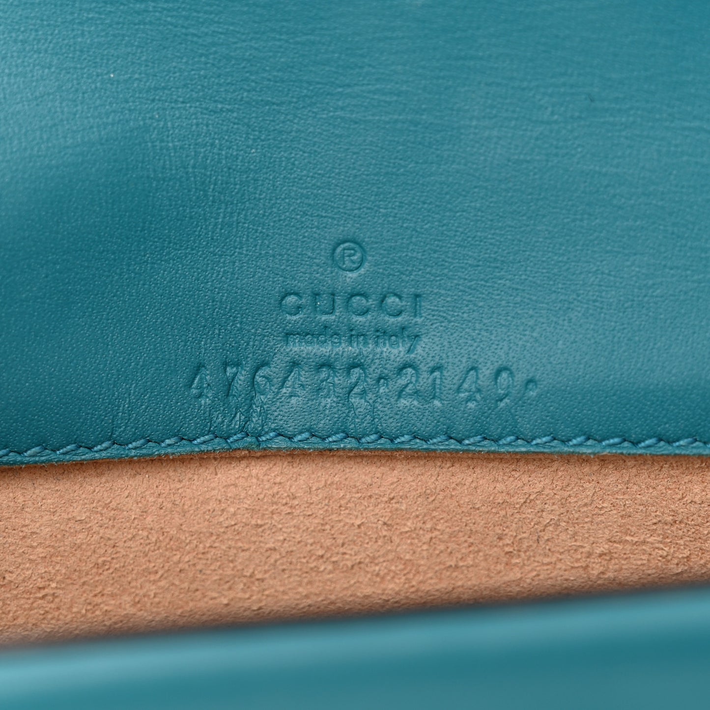 Velvet Super Mini Dionysus Shoulder Bag Pavone Cyan