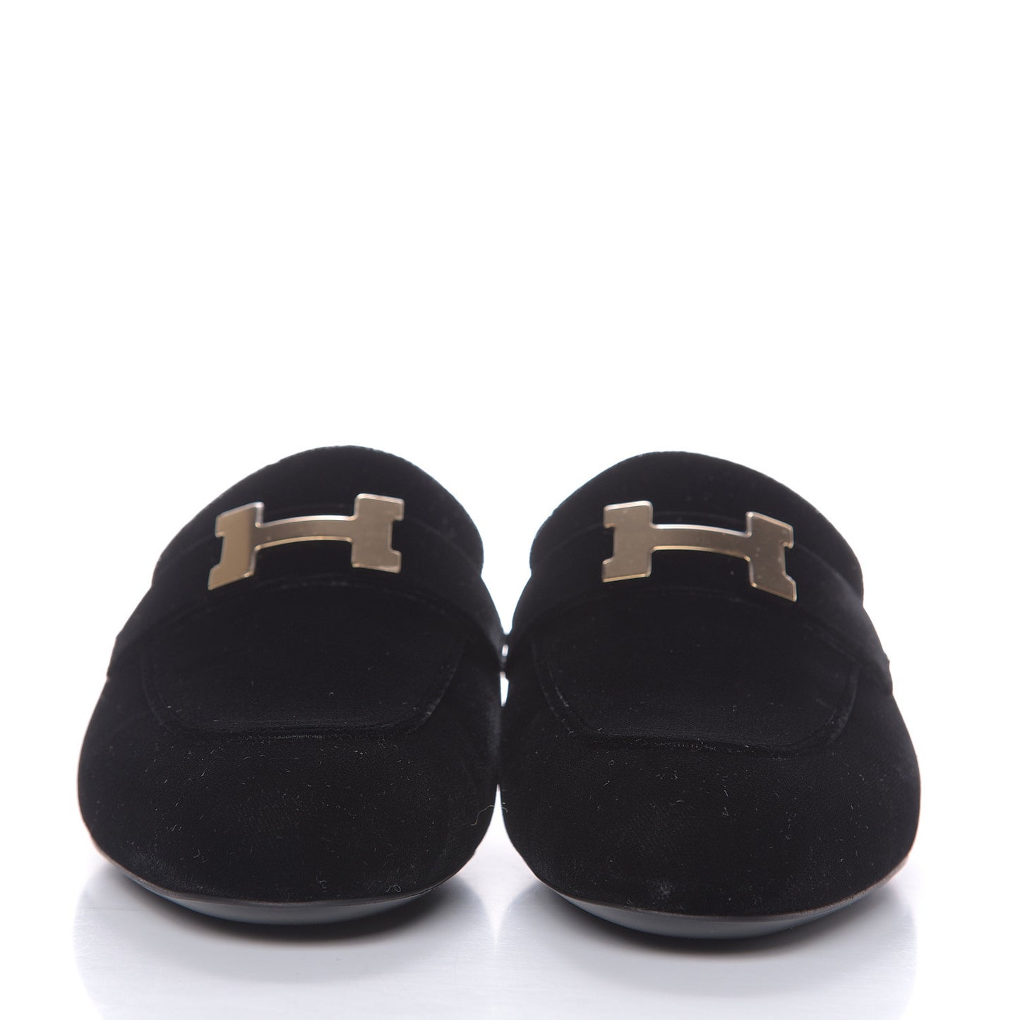 Velvet Trocadero Mule 36 Black