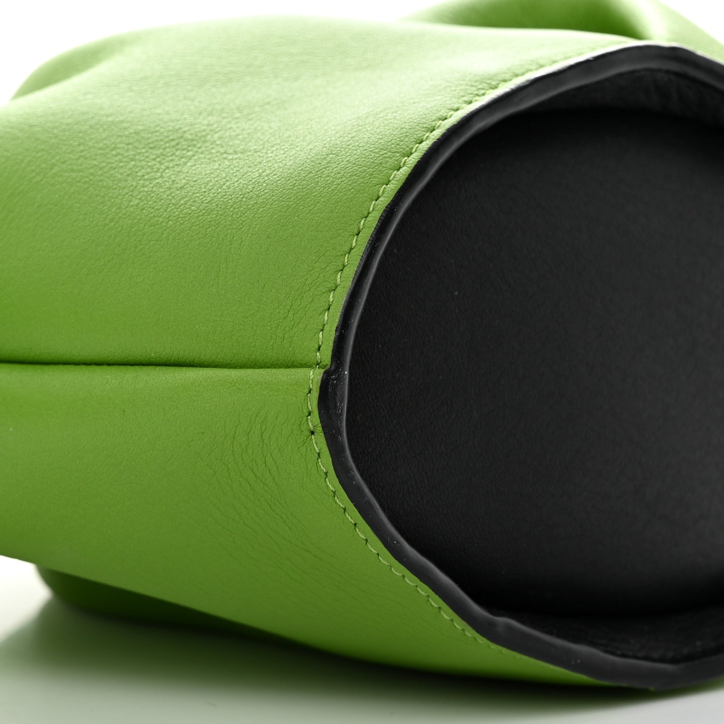 Calfskin Mini Elephant Crossbody Bag Apple Green