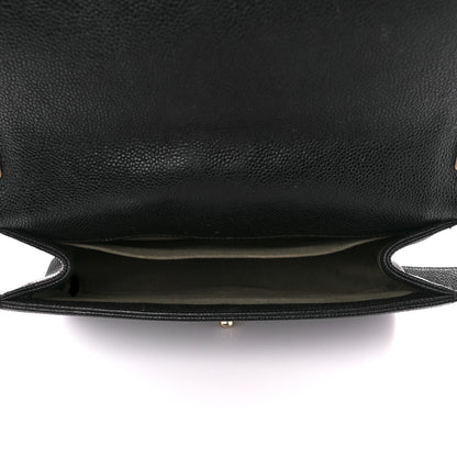 Chanel Caviar Quilted Medium Boy Flap Black 5 of 12
