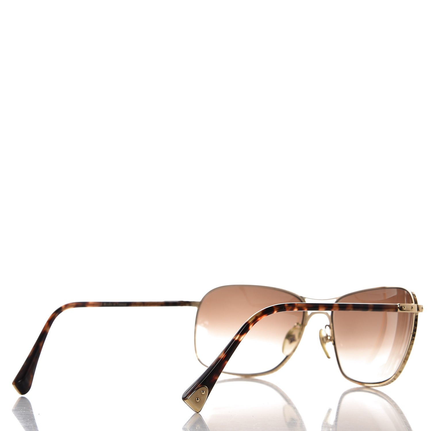 Louis Vuitton Conspiration Pilote Sunglasses Z0034U Gold 4 of 8