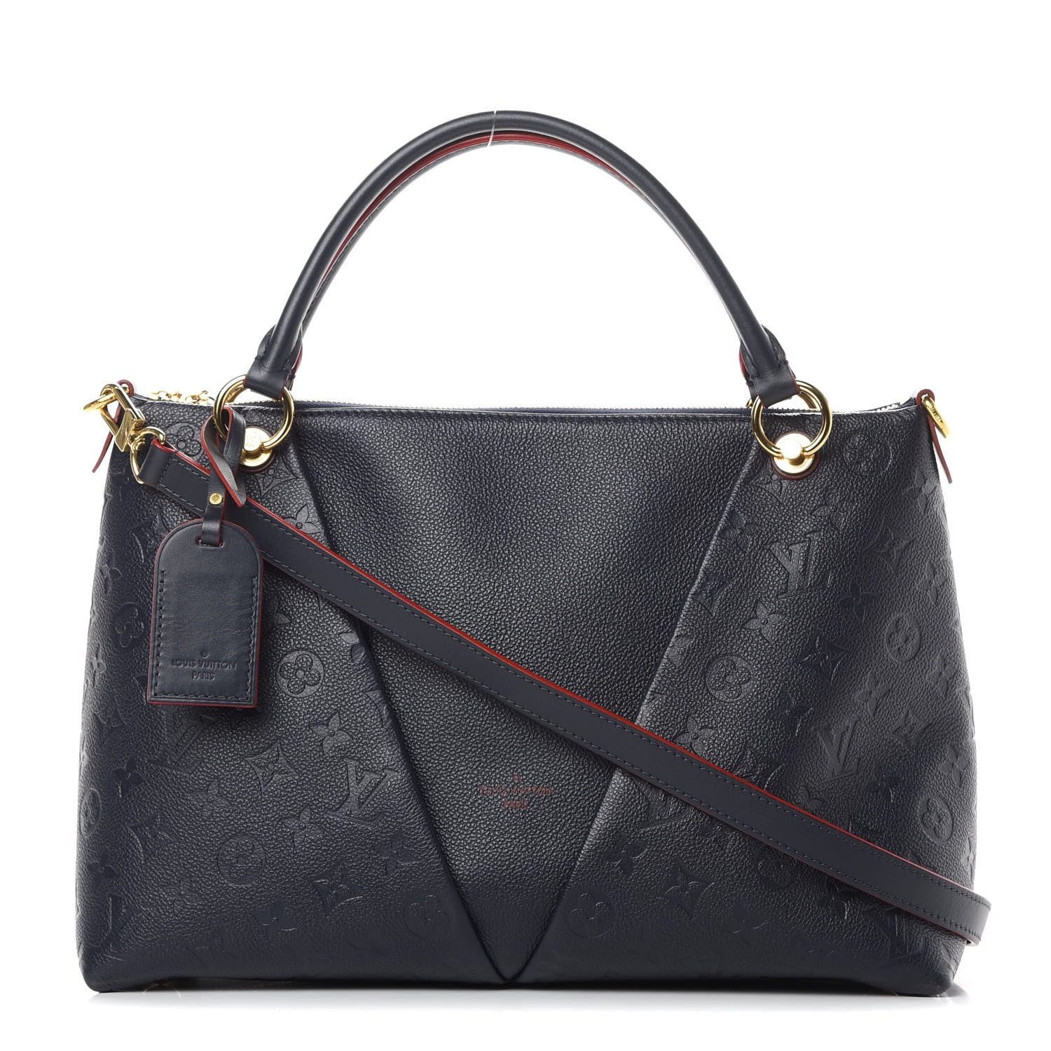 Louis Vuitton Empreinte V Tote MM Marine Rouge 1 of 11