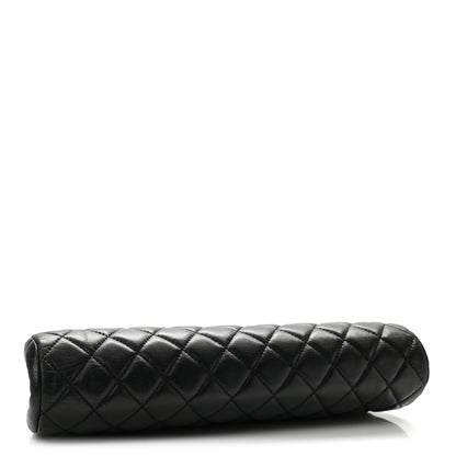 Chanel Lambskin Quilted Timeless Clutch Black 4 of 13